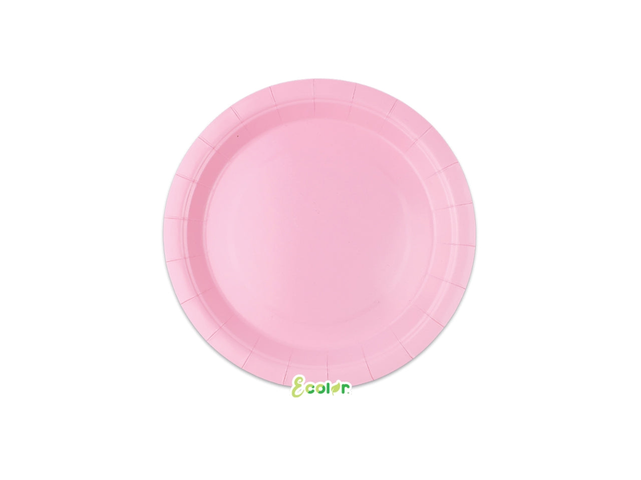 Piatti Ecolor 18cm Rosa set da 25 piatti