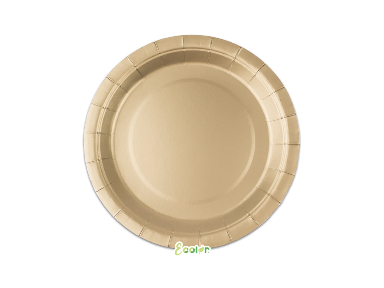 Piatti Ecolor 24cm Oro Matt set da 25 piatti