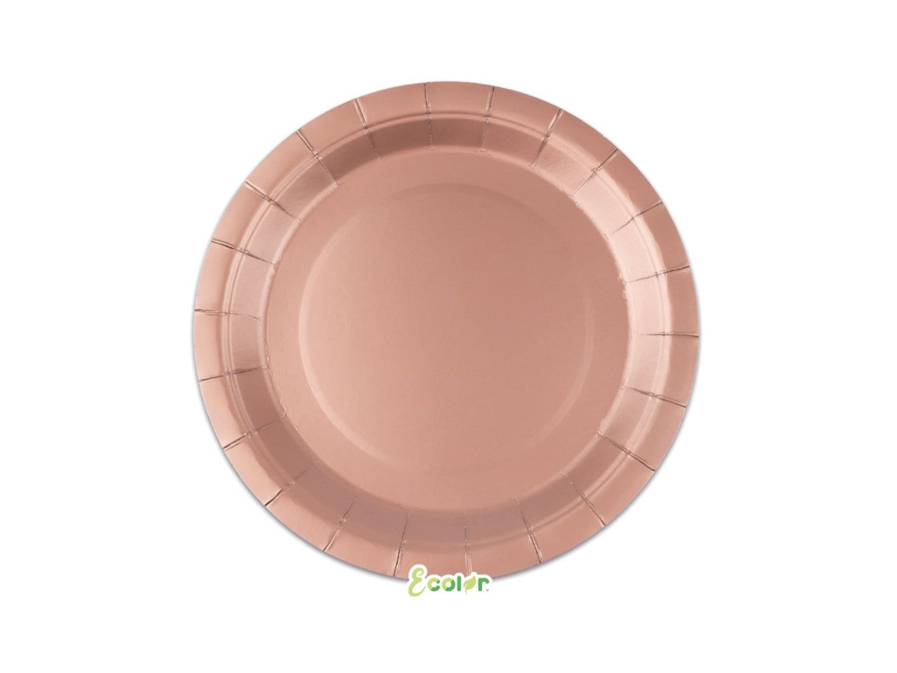 Piatti Ecolor 24cm Rose Gold Matt set da 25 piatti