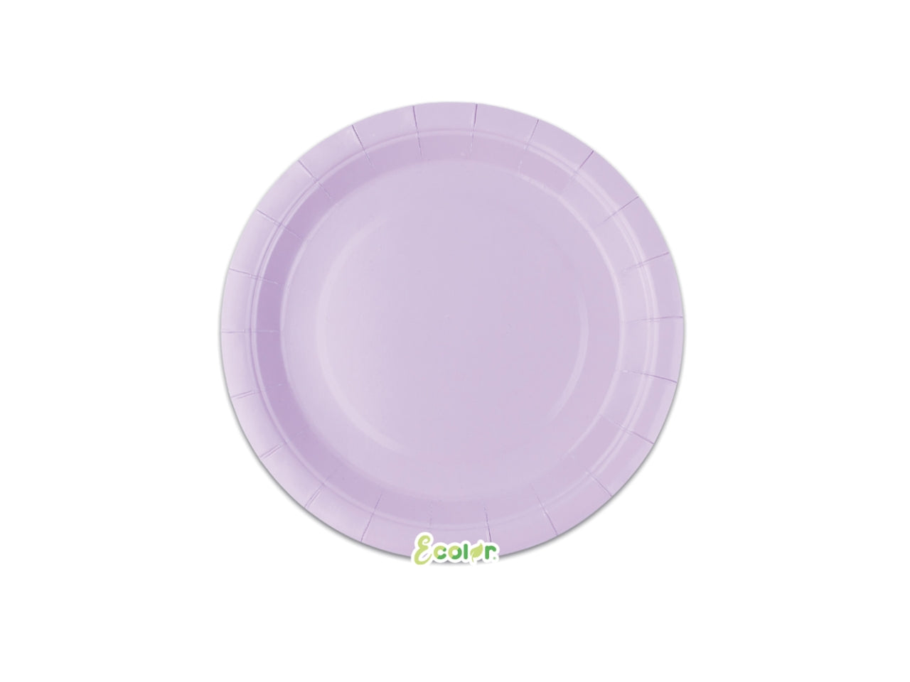 Piatti Ecolor 18cm Lilla set da 25 piatti