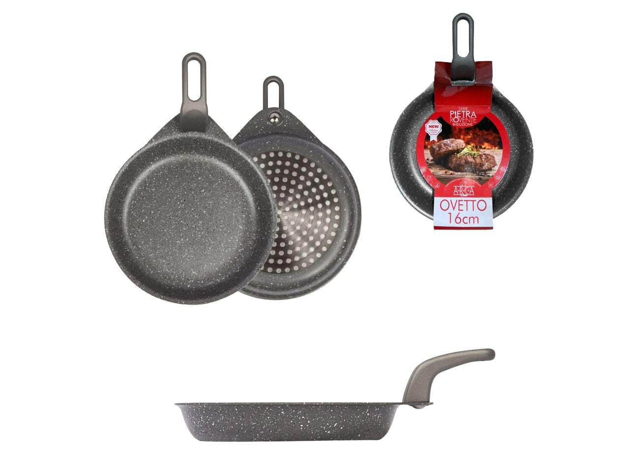 Padella 17cm linea Pietra Rovente