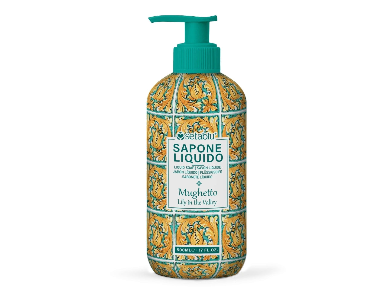 Sapone mani 500ml maioliche mughetto