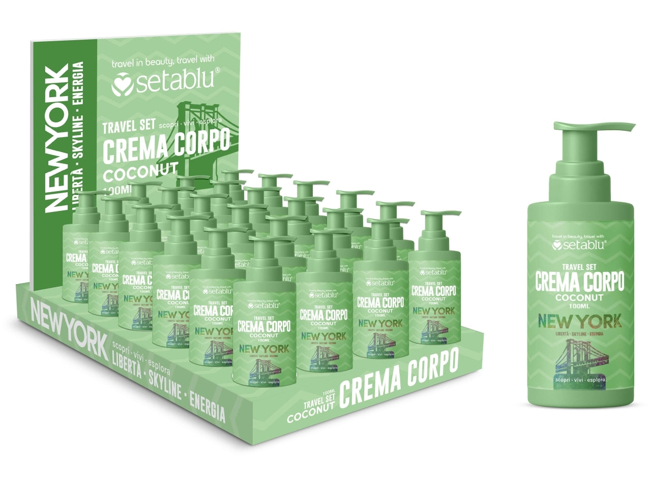 Crema corpo 100ml cocco linea travel