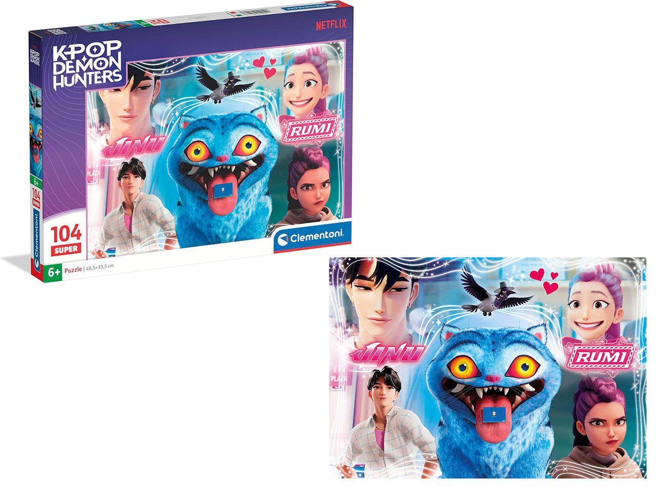 Puzzle 104 super Kpop Demon Hunters