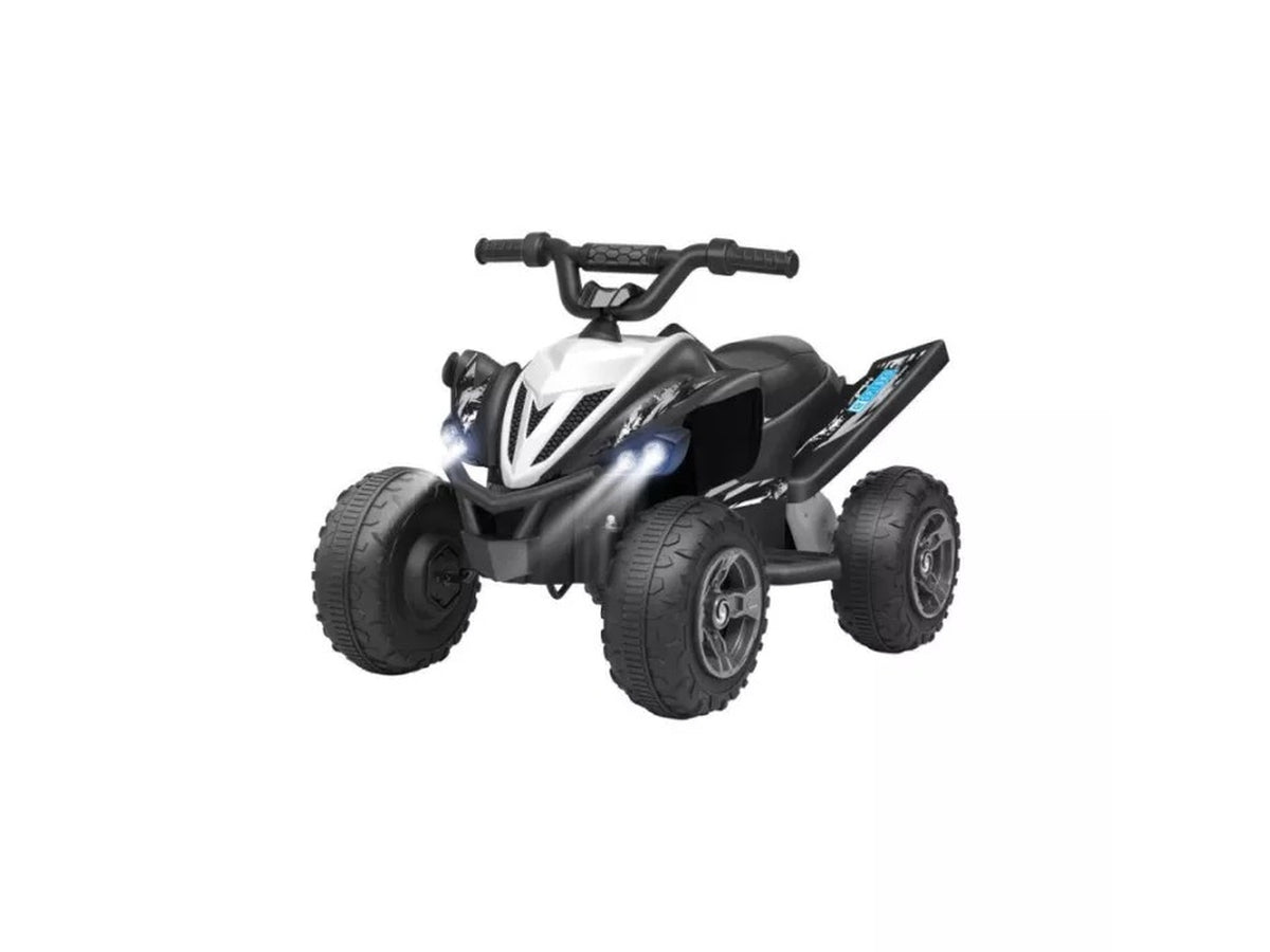 E-spidko quad a batteria li-ion 12v di colore nero