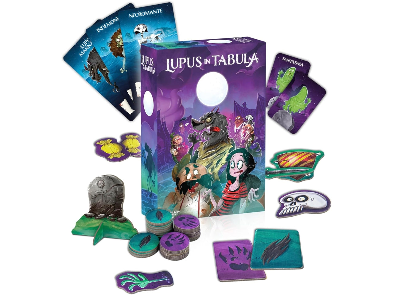 Gioco Lupus In Tabula Edizione Luna Piena