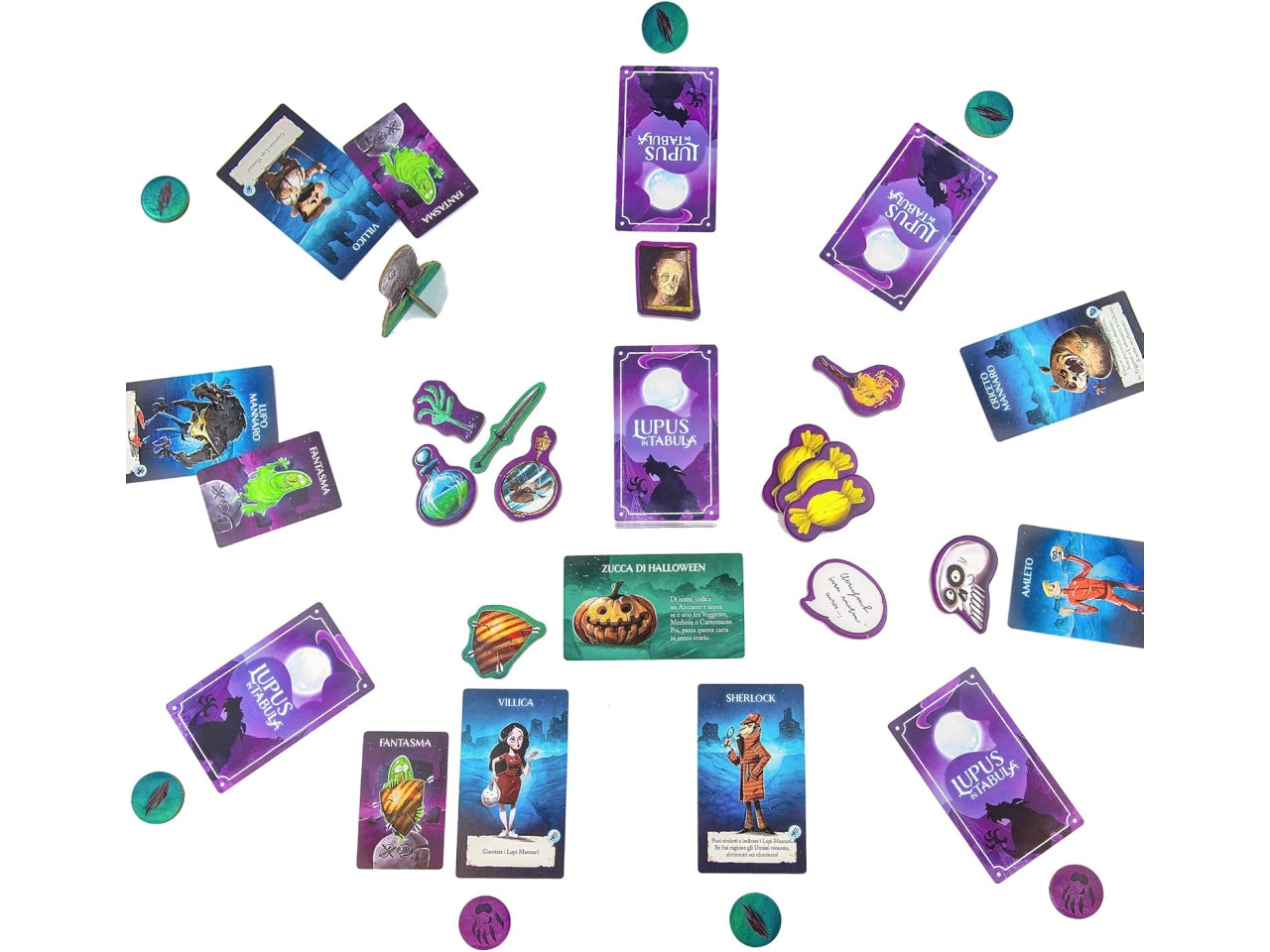 Gioco Lupus In Tabula Edizione Luna Piena
