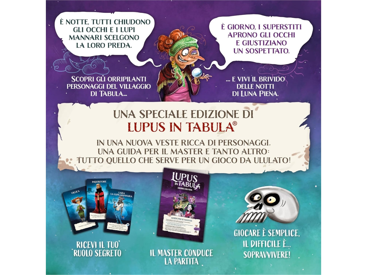 Gioco Lupus In Tabula Edizione Luna Piena