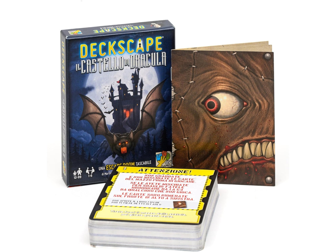 Gioco Deckscape Il Castello Di Dracula