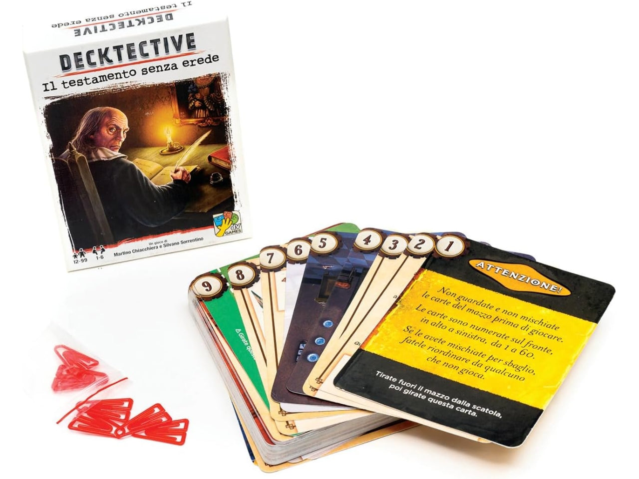 Gioco Decktective  Il Testamento Senza Erede