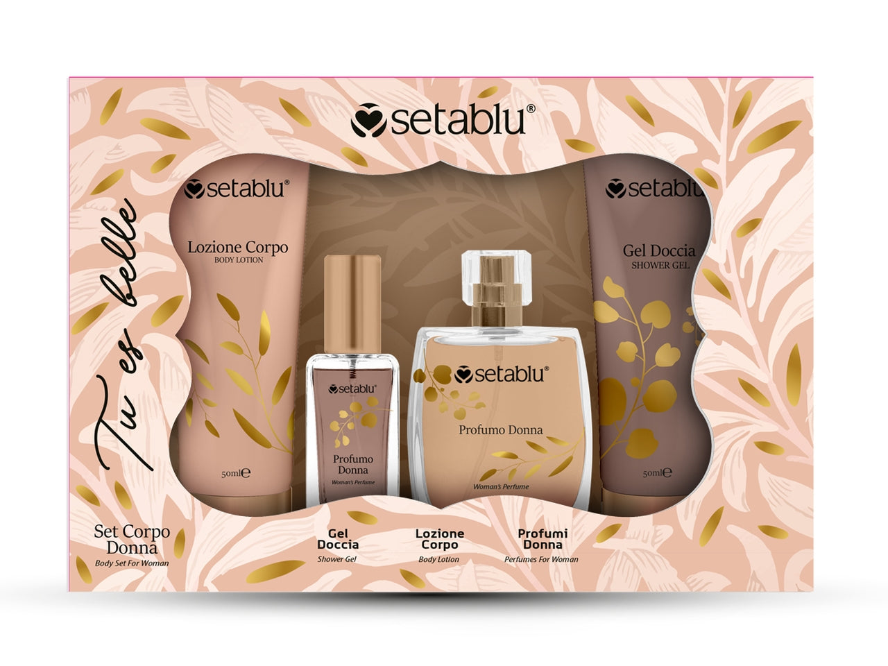 Set regalo profumazione donna tu es 4 pezzi