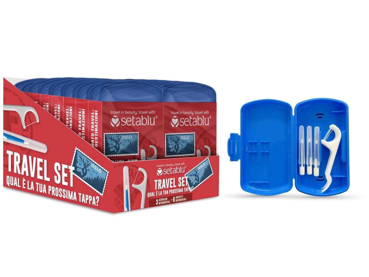 Set viaggio oral care 3 scovolini 6