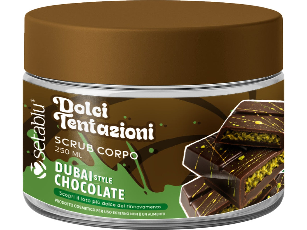 Scrub corpo 250ml dubai style chocolate