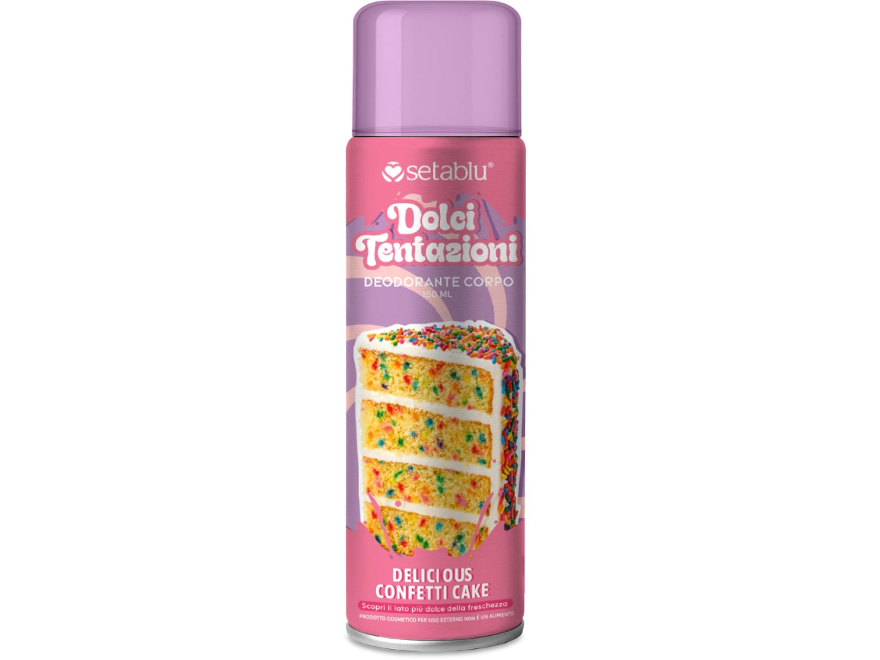 Deodorante delicious confetti cake 150ml