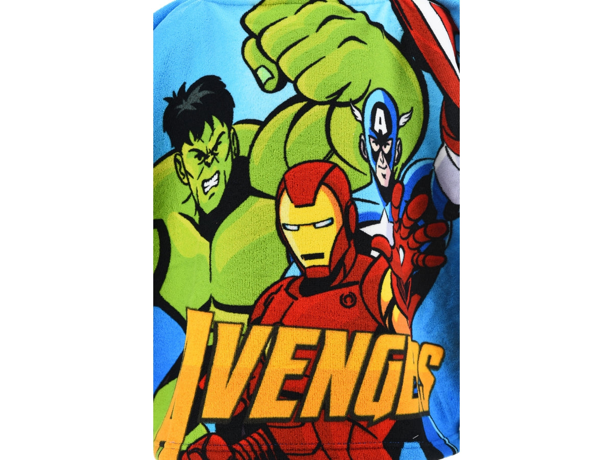 Avengers classic asciugamano poncho blu