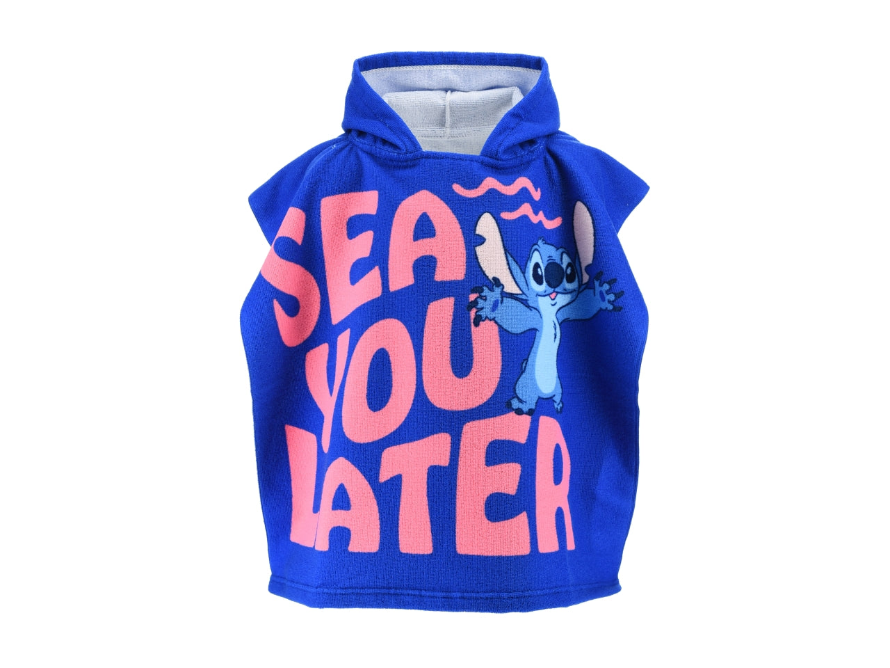 Lilo e Stitch asciugamano poncho blu