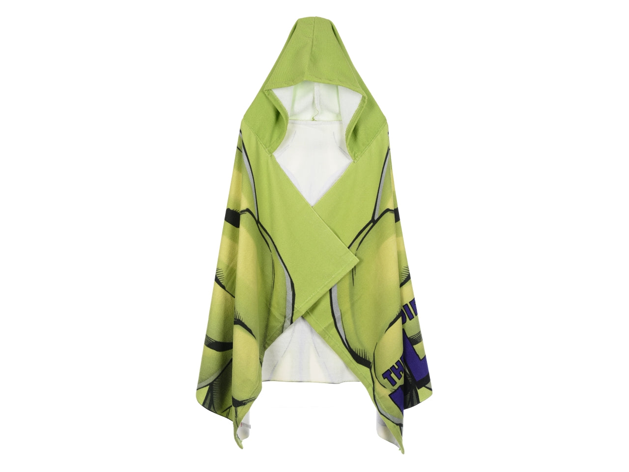 Avengers classic telo mare con cappuccio verde