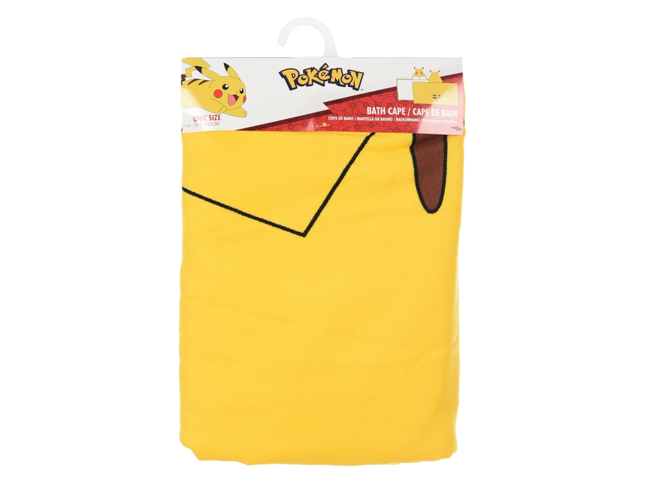 Pokemon telo mare con cappuccio giallo $