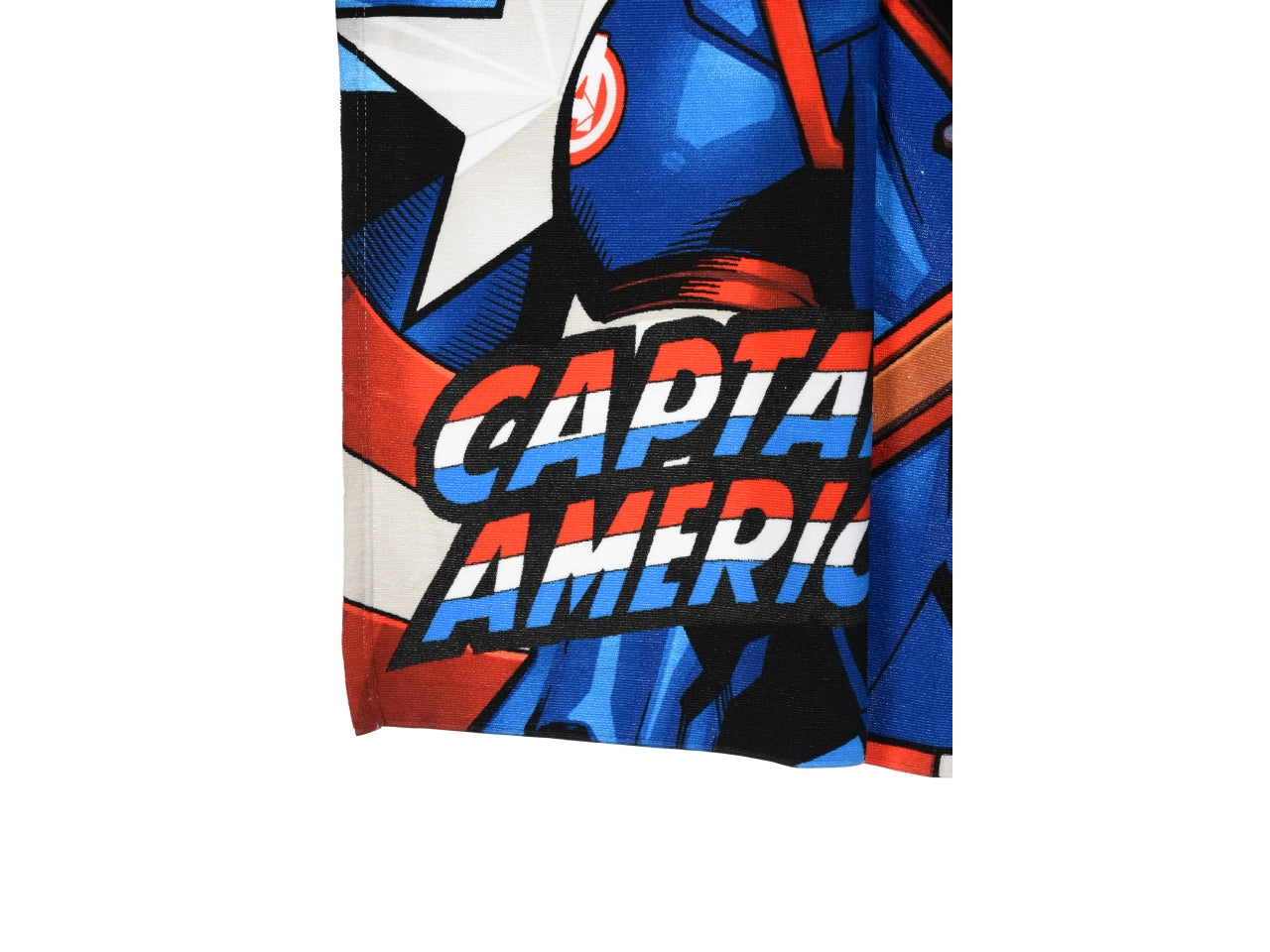 Avengers classic telo mare con cappuccio blu