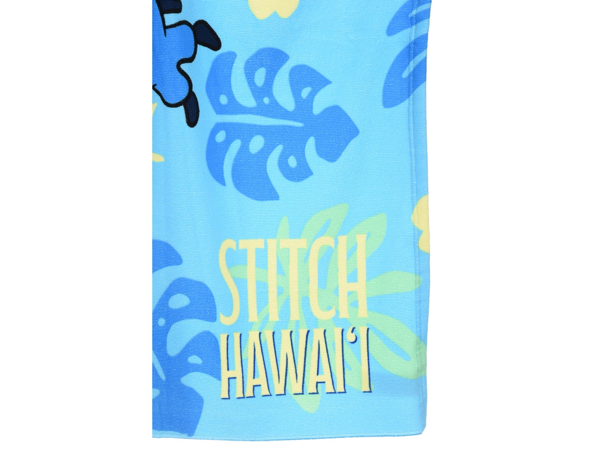 Lilo e Stitch telo mare con cappuccio blu $