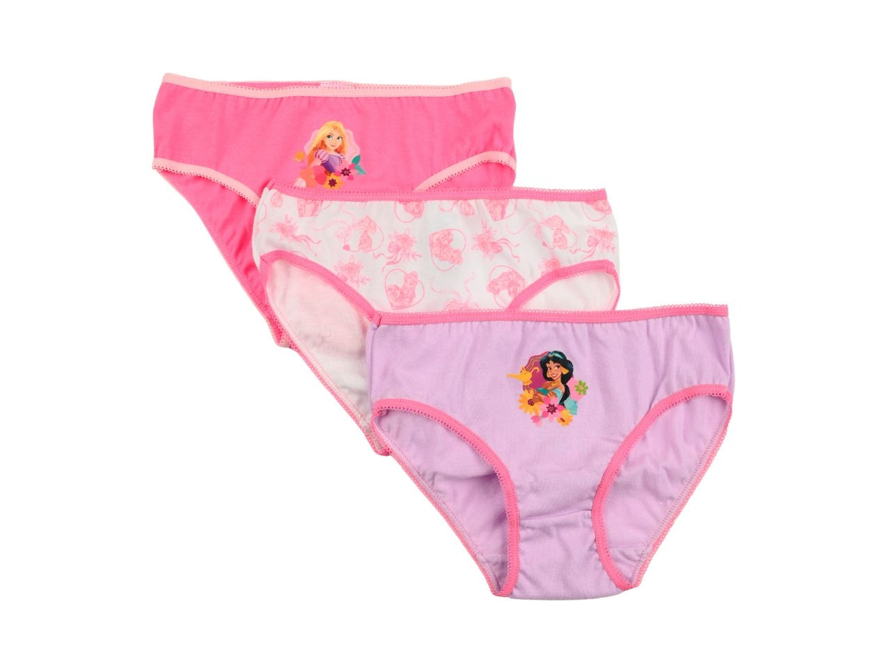 Princesse mutandine in box da 3 pezzi, taglia 6/8anni