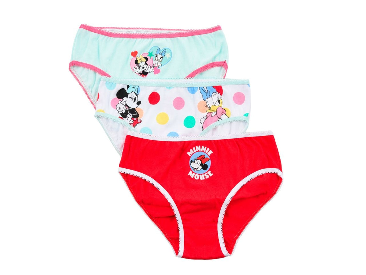Minnie mutandine in box da 3 pezzi, taglia 5/6anni