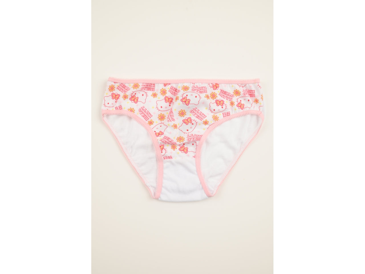 Hello kitty mutandine in box da 3 pezzi, taglia 3/4anni