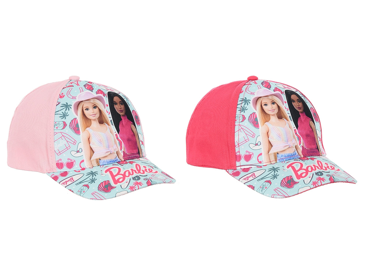 Barbie cappello con visiera taglie 52 e 54 in colori assortiti