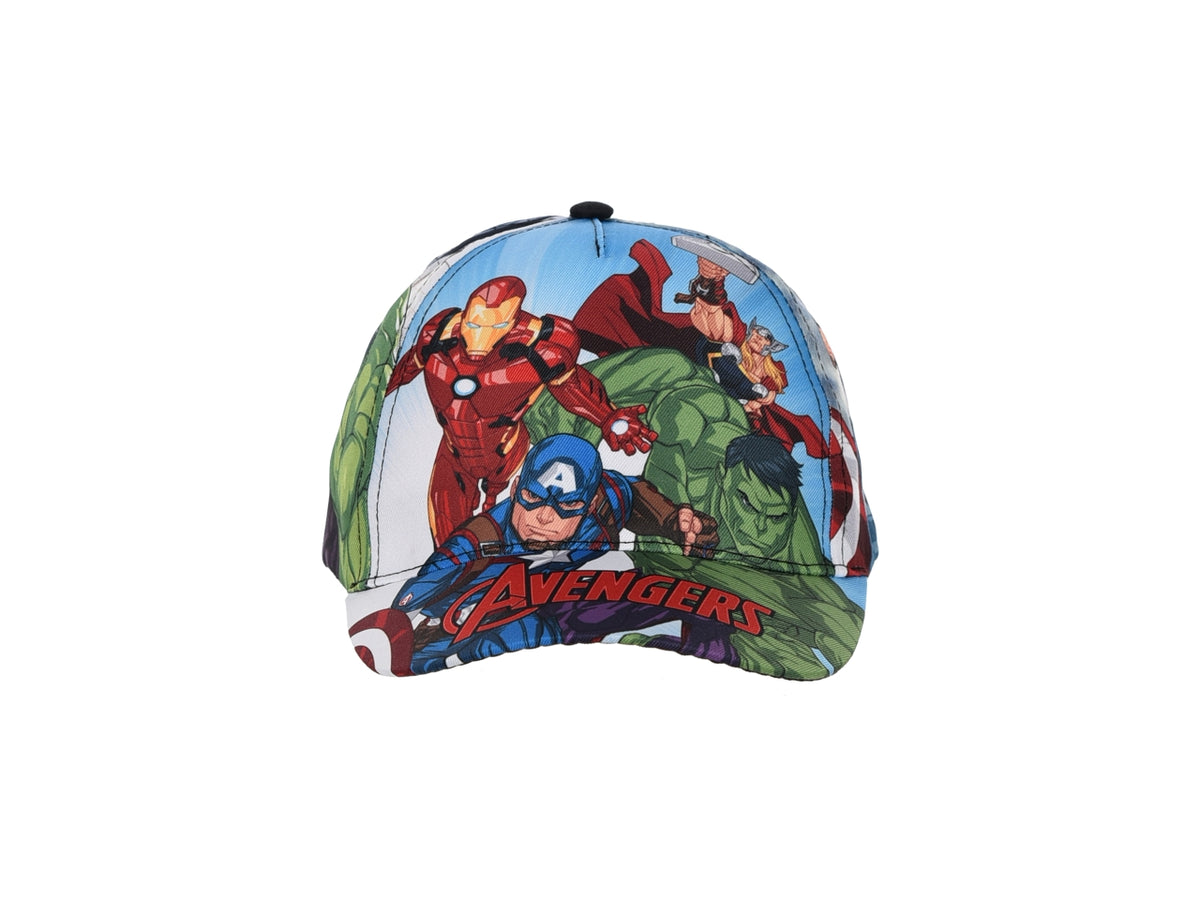 Avengers classic cappello con visiera taglie 52 e 54 nero