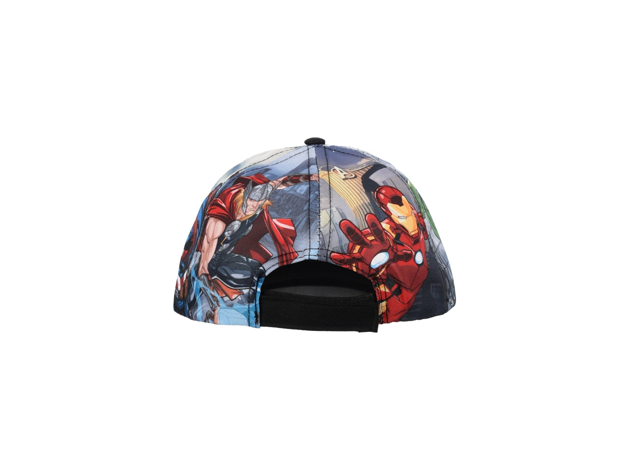 Avengers classic cappello con visiera taglie 52 e 54 nero