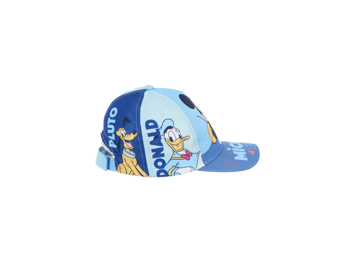 Mickey cappello con visiera taglie 48 e 50 blu