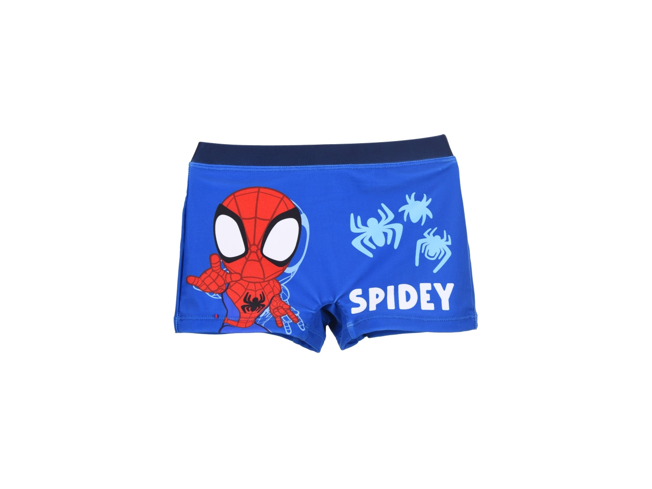 Spidey friends costume mare boxer taglie dalla 2 alla 5 anni blu