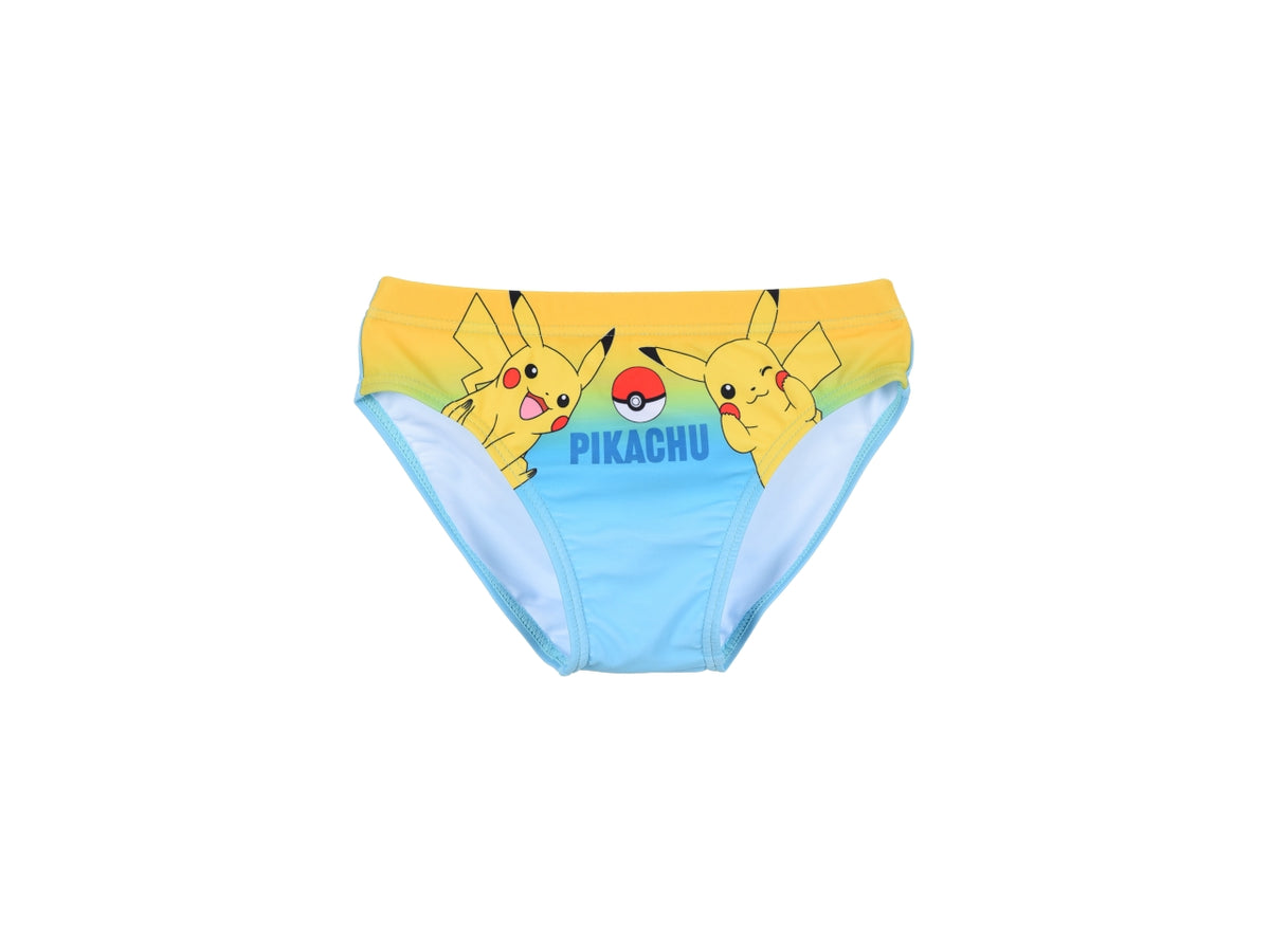 Pokemon costume mare slip taglie dalla 4 alla 10 anni colore blu