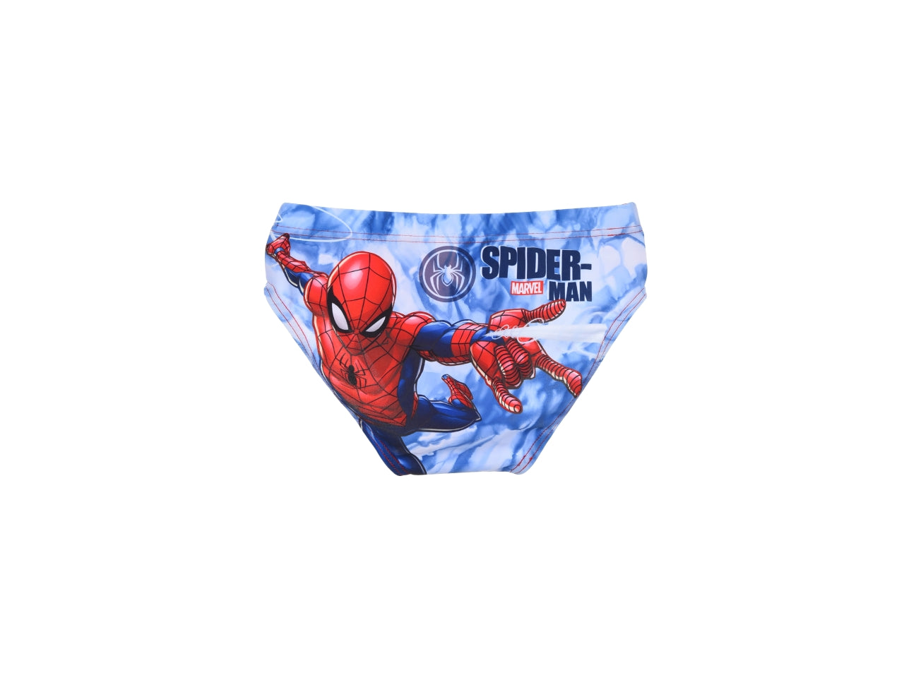 Spiderman costume mare slip taglie dalla 3 alla 8 anni colore rosso