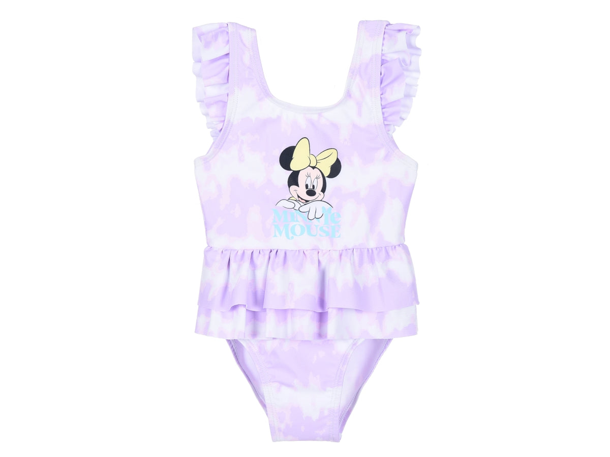 Minnie costume mare intero taglie dalla 12 alla 36 mesi viola chiaro