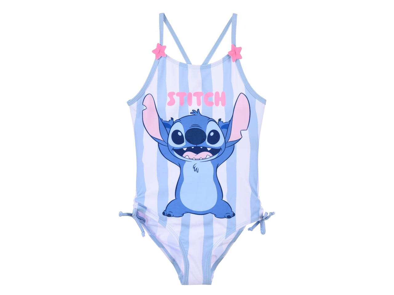 Lilo e stitch costume mare intero taglie dalla 3 alla 8 anni blu