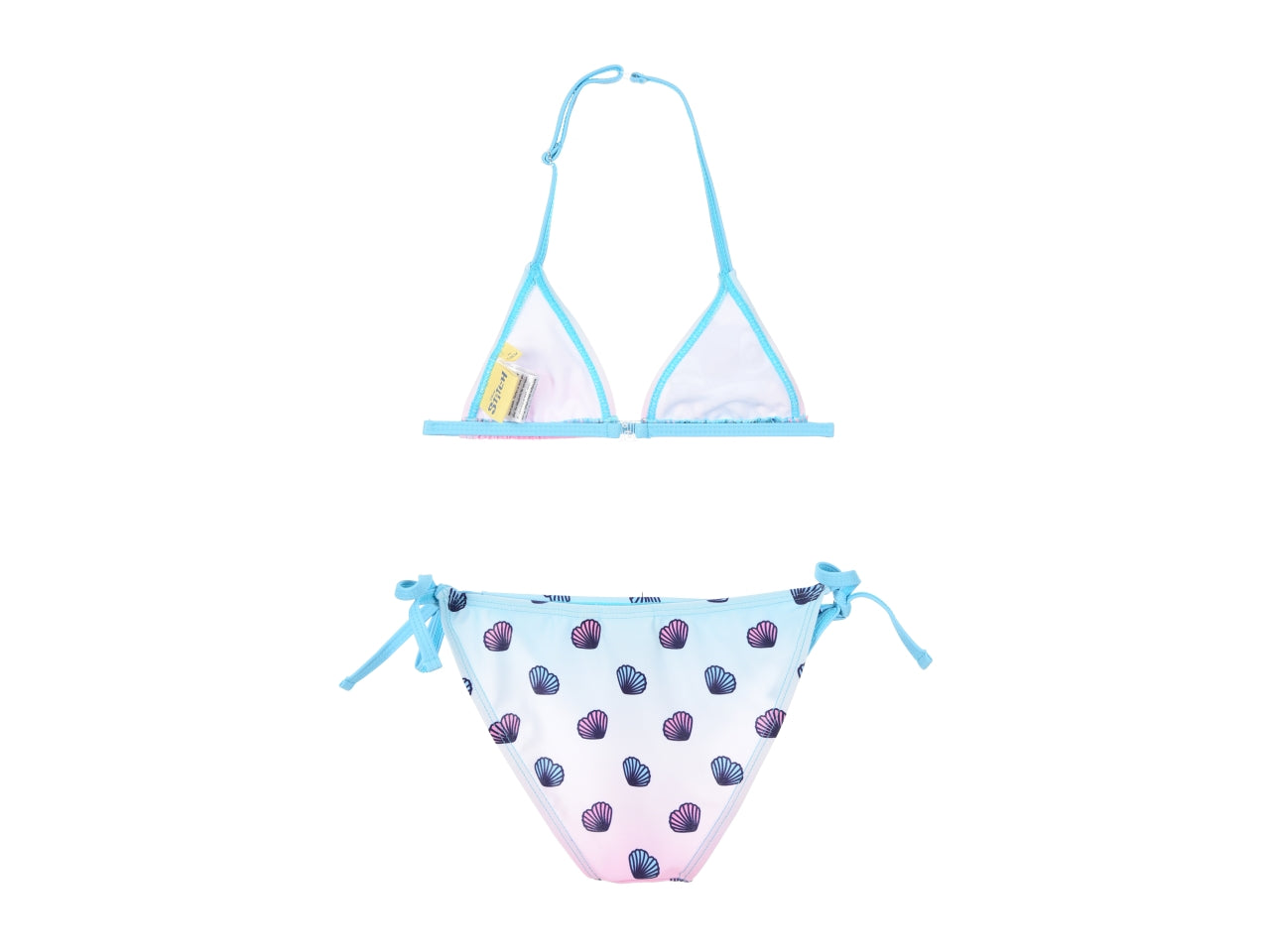 Lilo e stitch costume mare bikini taglie dalla 6 alla 10 anni colore blu