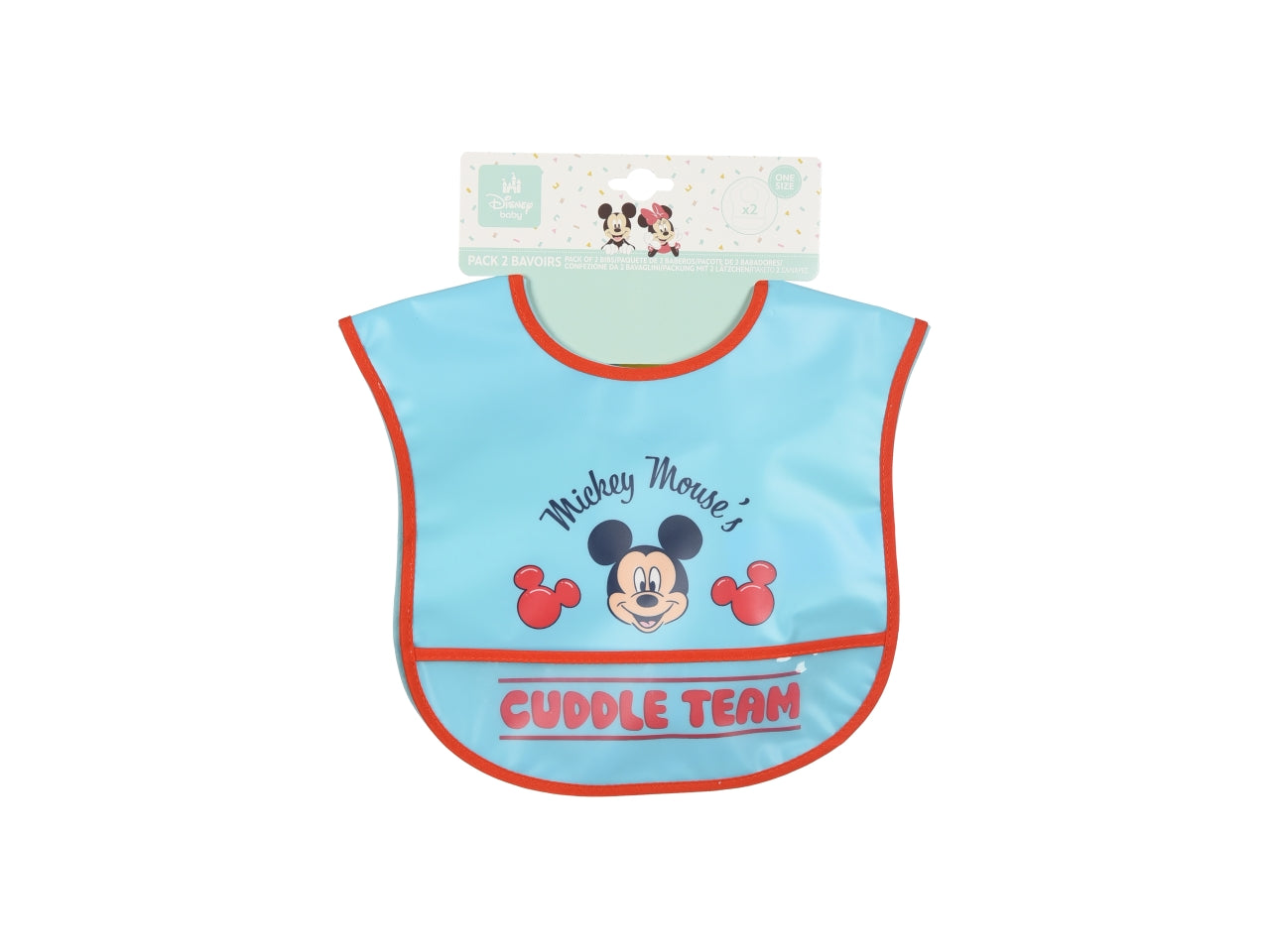 Mickey set 2 bavette in eva