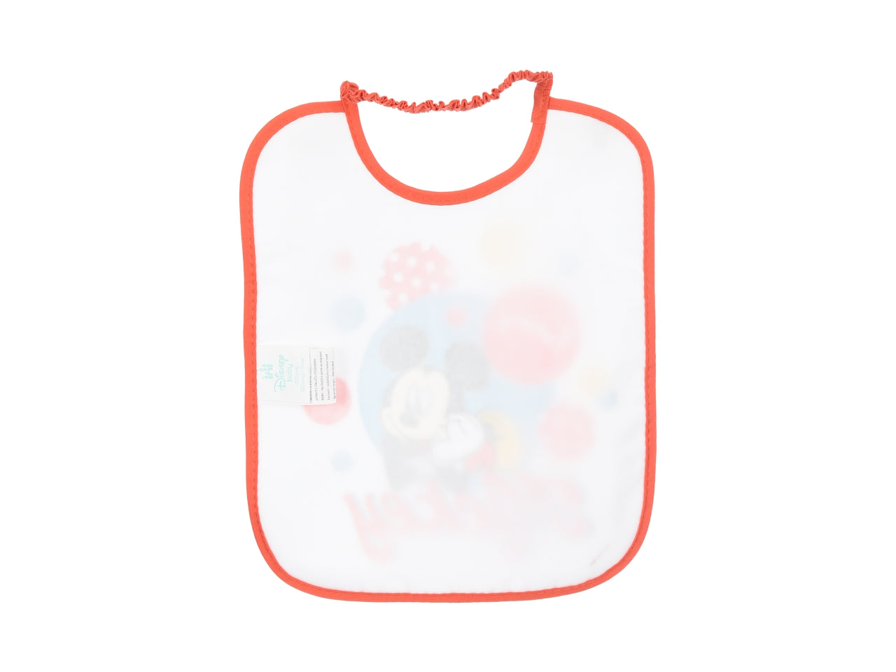 Mickey set 6 bavette 27x22,5cm assortite
