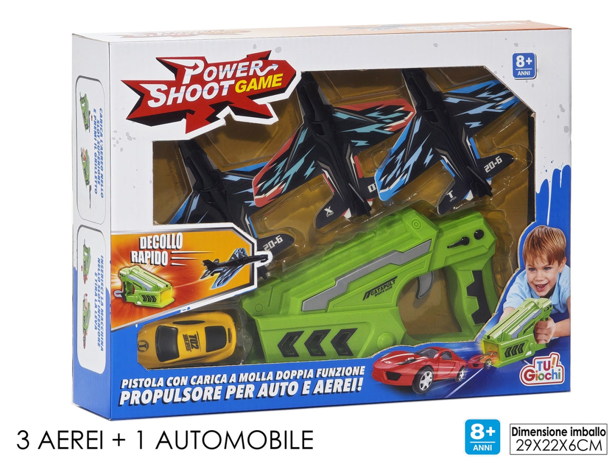 Power shoot game 3 aerei 1 auto