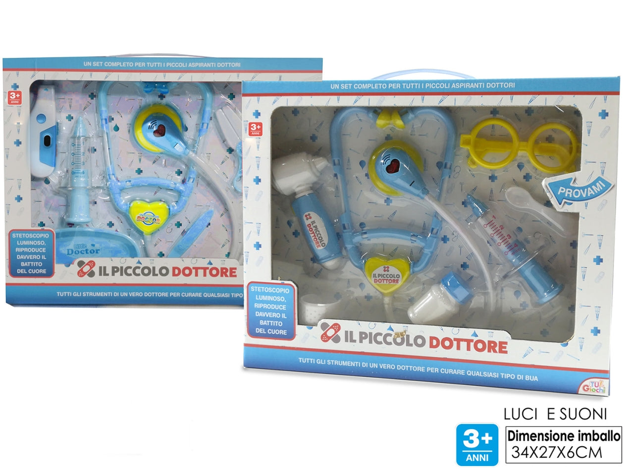 Gioco piccolo dottore lu/suo 2assortiti