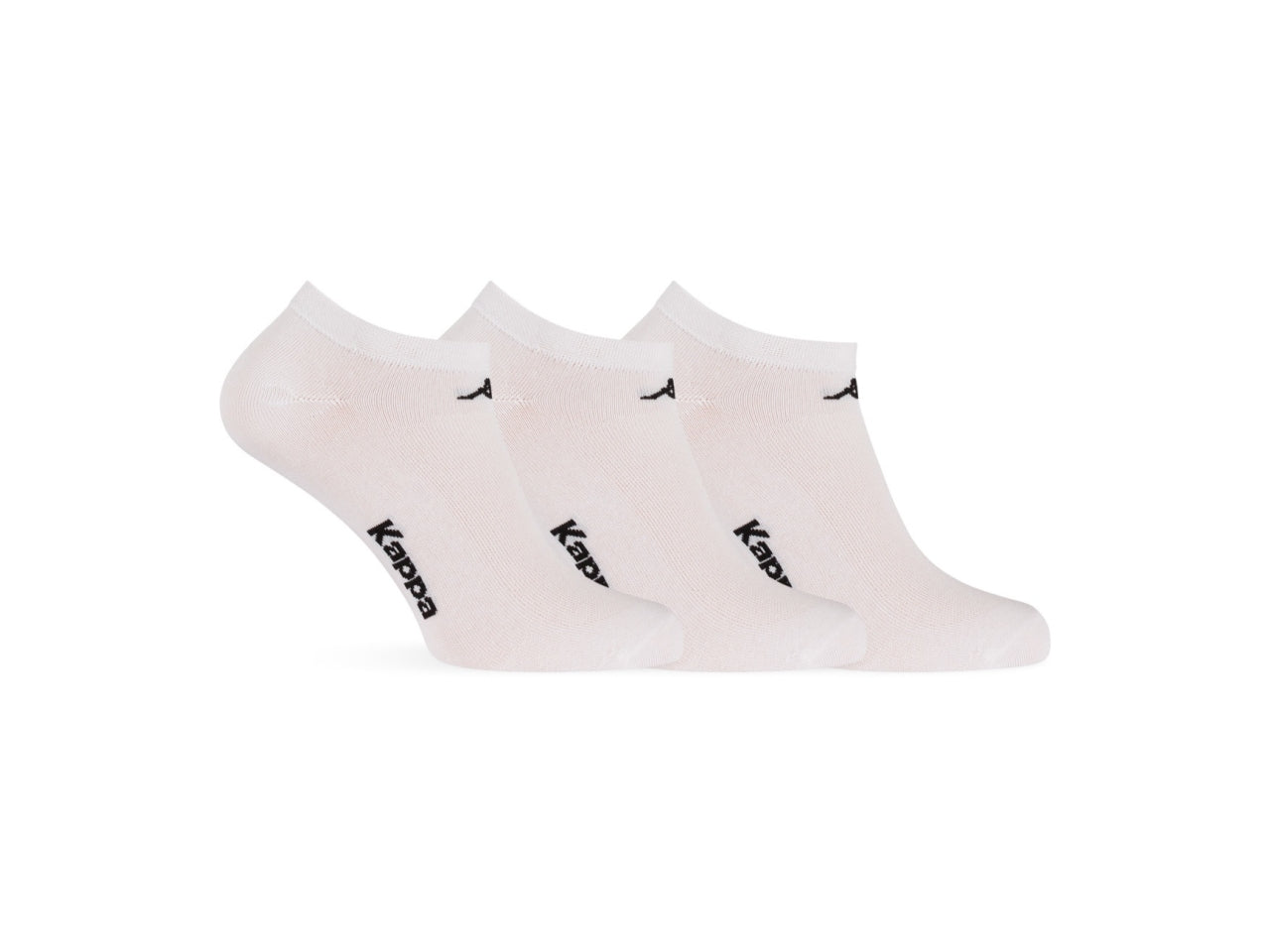 Calza fantasmino da uomo maglia jersey e traforo in cotone set da 3 paia bianco tg 35/38