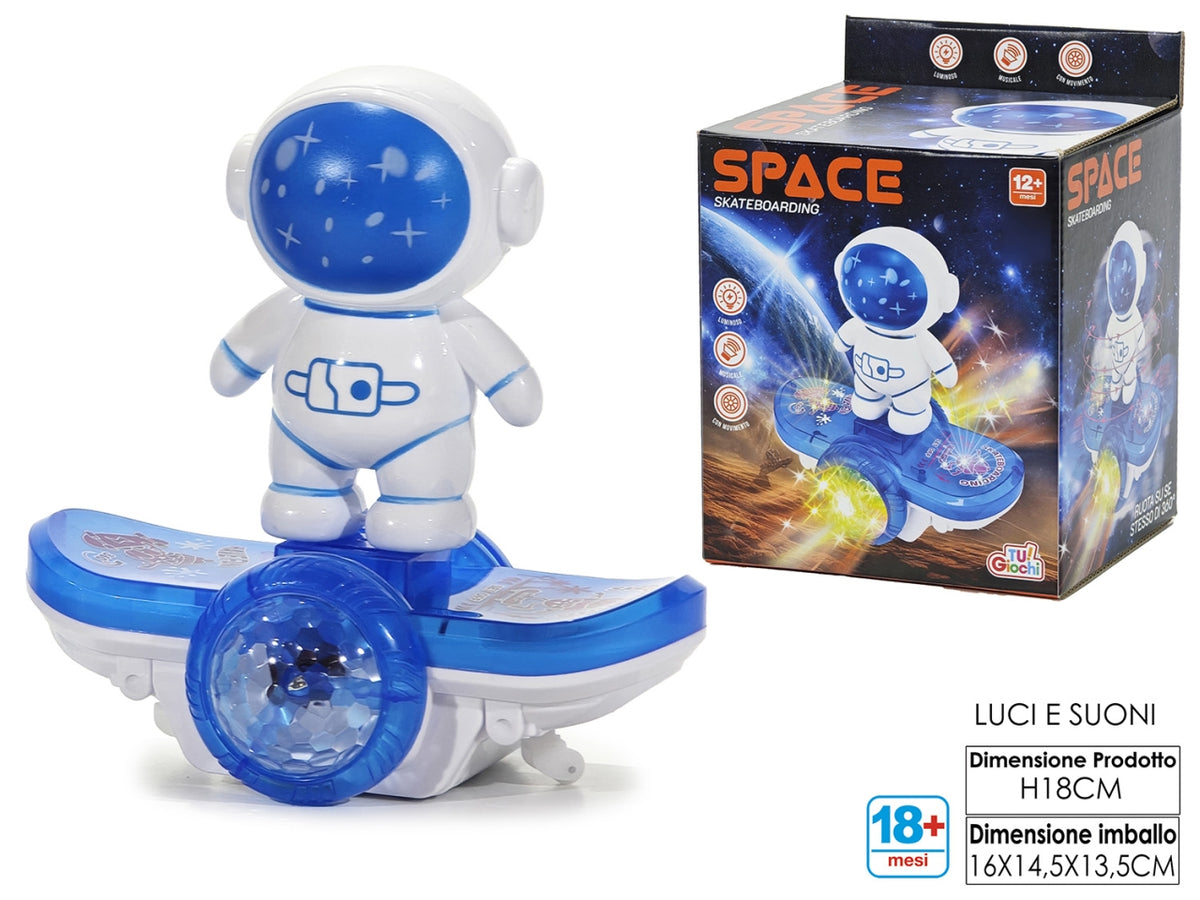 Gioco astronauta luci suoni movimento
