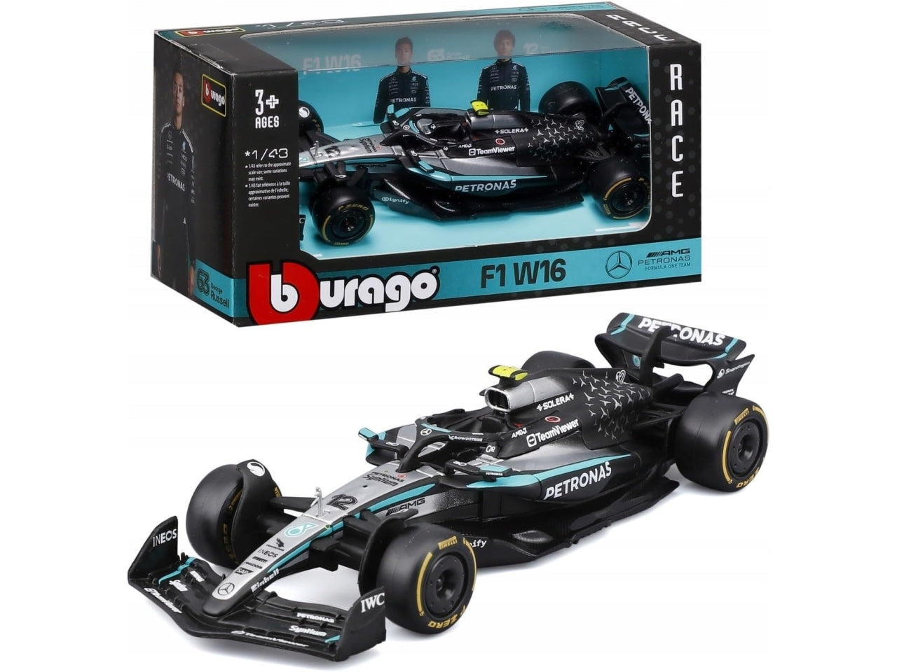 Auto F1 Mercedes Antonelli 1:43