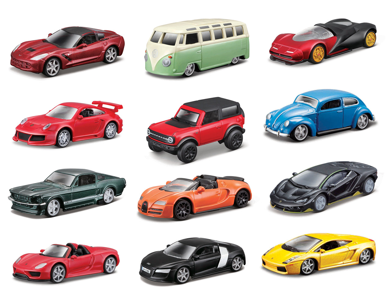 Auto Vari Modelli 1:64