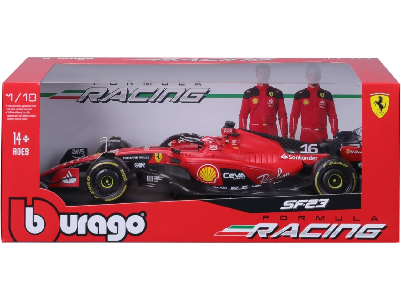 Auto F1 Ferrari Lecler 1:18