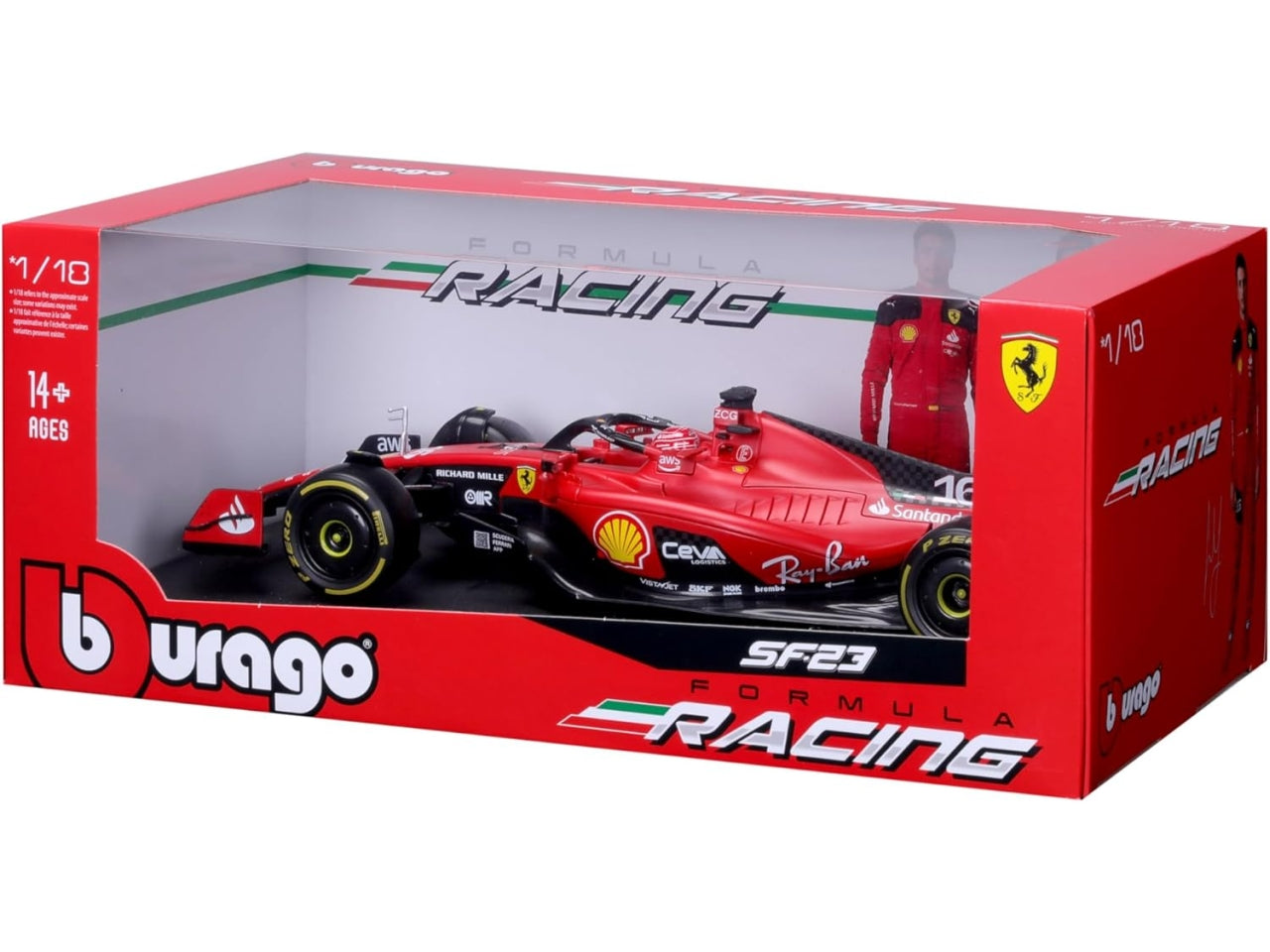 Auto F1 Ferrari Lecler 1:18