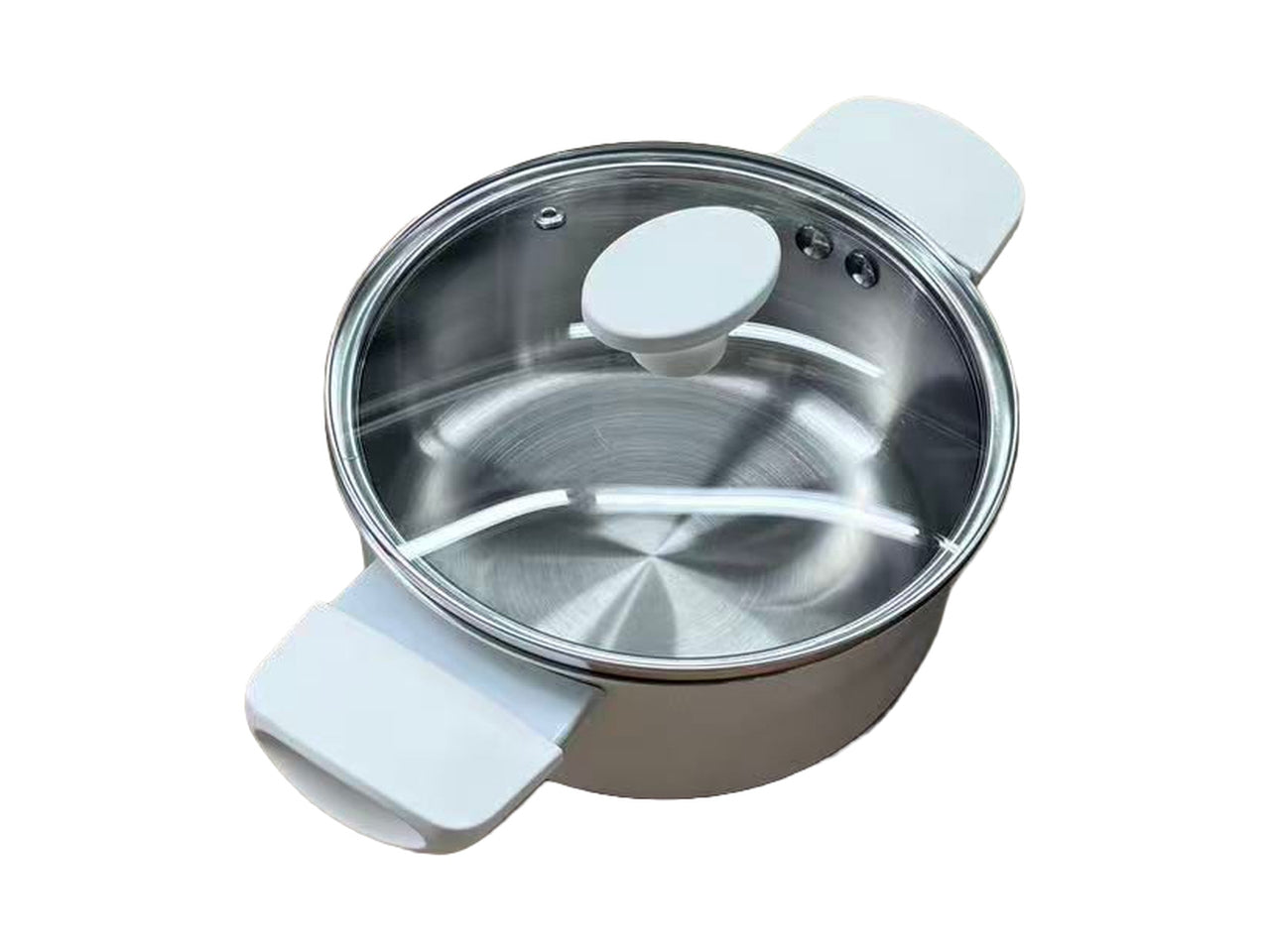 Panna casseruola grande con coperchio per induzione 24x11cm