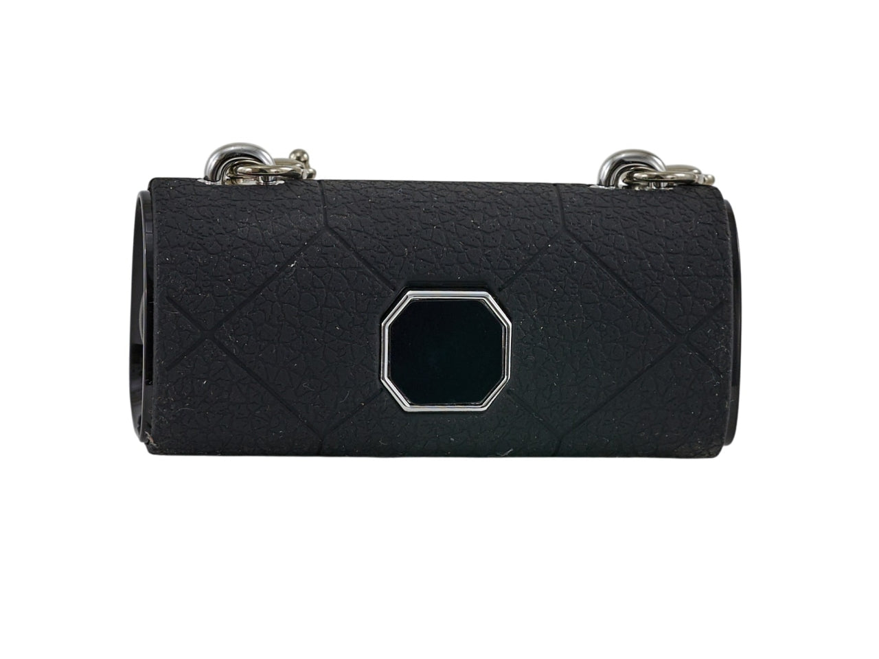 Mini borsa con cuffiei wireless nero