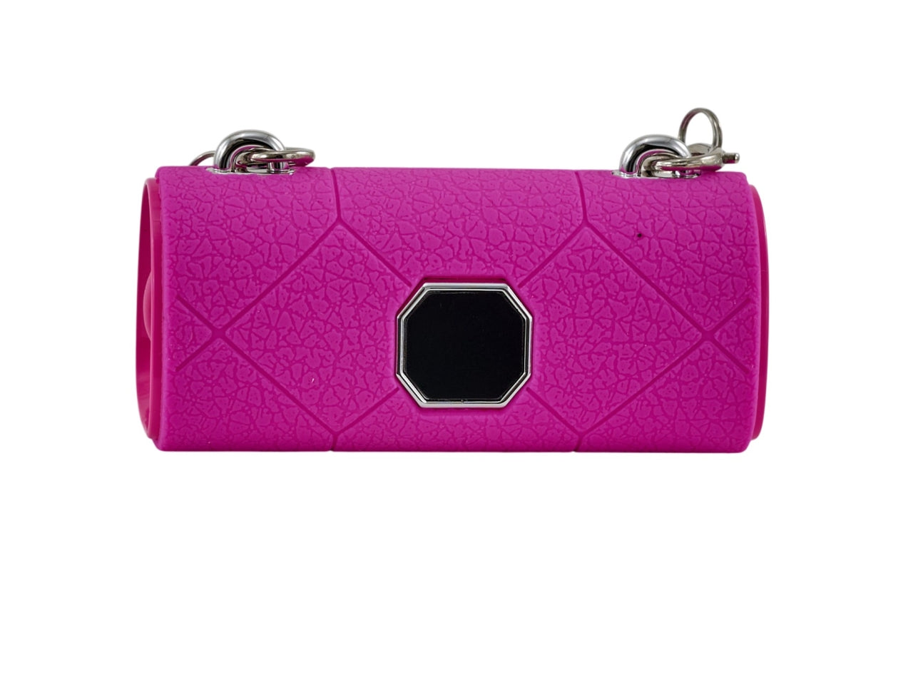 Mini borsa con cuffiei wireless fucsia